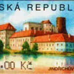 Znaczek do automatów - Zamek Jindřichův Hradec