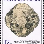Sztuka Michael Jindřich Rentz (1698–1758): Dziewica Maryja