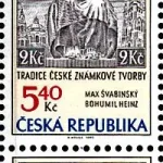 Czeska tradycja produkcji znaczków Znaczek Maxa Švabinskiego z 1938 r. (postać Republiki)
