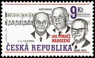 Osobistości
K. Vacek, J. Vejvoda, J. Poncar (kompozytorzy)