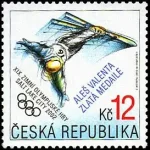 XIX Zimowe Igrzyska Olimpijskie w Salt Lake City - Aleš Valenta Złoty Medal