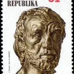 Kultura Czeska i Francuska Auguste Rodin (1840-1917) - Mężczyzna ze złamanym nosem