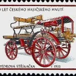 Zabytki techniczne: wozy przeciwpożarowe Wóz strażacki z napędem, 1933 r.