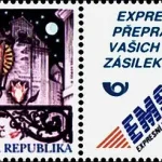 Latarnia na Zamku Praskim – znaczek z dodatkowymi przywieszkami do personalizacji