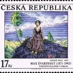 Sztuka - Max Švabinský (1873-1962): Biedna wieś, 1900