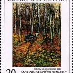 Sztuka - Antonín Slavíček (1870-1910): Jesień w Veltrusach, 1896