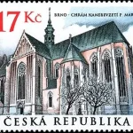 Europejska Wystawa znaczków Brno 2005 - Kościół Wniebowzięcia Najświętszej Marii Panny w Brnie