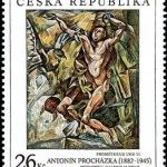 Sztuka: Europejska Wystawa znaczków Brno 2005 Antonín Procházka (1882-1945): Prometeusz