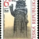 Europejska Wystawa znaczków Brno 2005 - pomnik Radegast'a w Radhošt