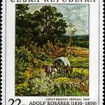 Sztuka Letni krajobraz, Adolf Kosárek, 1858
