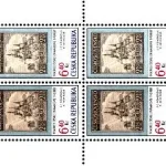 Czeska tradycja produkcji znaczków Znaczek z 1938 r. (Katedra św. Wita na Zamku Praskim)