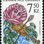 Znaczek obiegowy – kwiaty: Maj – Czas Miłości