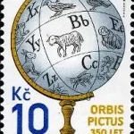 J.A.Komenský - Świat w obrazach - 350 rocznica wydania