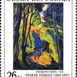 Sztuka - Otakar Nejedlý (1883-1957): Droga jesienna, 1918