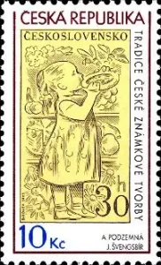 Czeska tradycja produkcji znaczków Anna Podzemná-Suchardová (1909-1996)