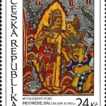 Sztuka Azji Scena mitologiczna, Indonezja, Bali (lata 20. XX wieku), Narodowe Muzeum Kultur Azji, Afryki i Ameryki – Náprstek