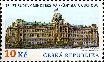 75. rocznica wybudowania czeskiego Ministerstwa Przemysłu i Handlu