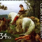 Sztuka - Oldřich i Bożena, František Ženíšek (1884)