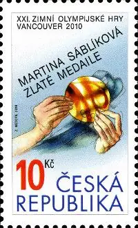 Martina Sáblíková - Złoty madal na XXI Zimowych Igrzyskach Olimpijskich Vancouver 2010