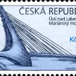 Zabytki techniki: Mosty Most wantowy w Uściu nad Łabą