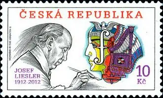 Czeska tradycja produkcji znaczków - Josef Liesler