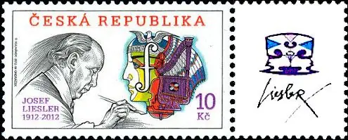 Czeska tradycja produkcji znaczków - Josef Liesler