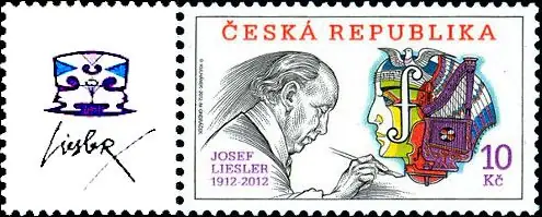 Czeska tradycja produkcji znaczków - Josef Liesler