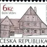 Znaczki obiegowe – Architektura Ludowa - Dolni Vidim