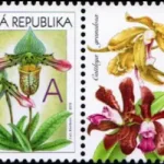 Orchidee - znaczek z dodatkowymi przywieszkami do personalizacji