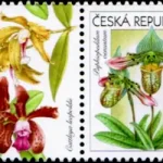 Orchidee - znaczek z dodatkowymi przywieszkami do personalizacji