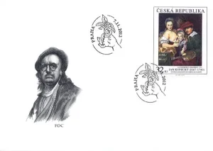 Sztuka Jan Kupecký: Autoportret z rodziną, 1719