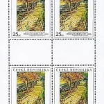 Sztuka - Otakar Łebieda (1877-1901): Droga do zamku Bechyne, 1899