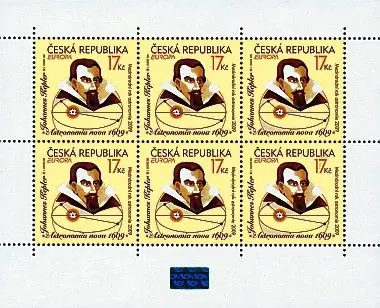 EUROPA - Astronomia - 400-lecie prawa Keplera