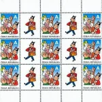 Bohaterowie komiksu Čtyřlístek