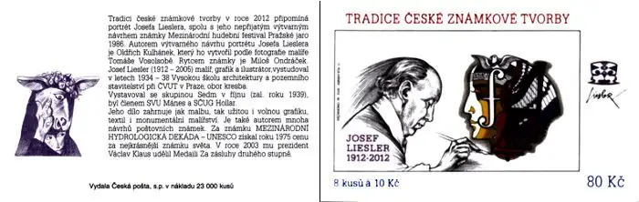 Czeska tradycja produkcji znaczków - Josef Liesler