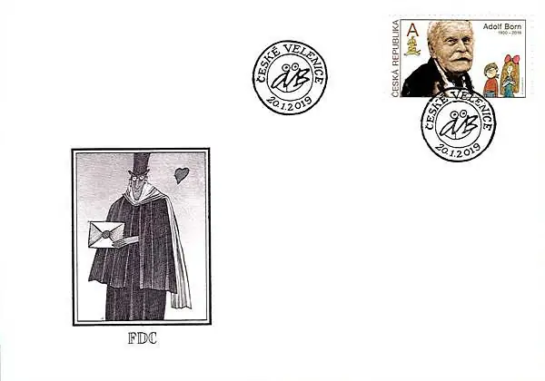 Czeska tradycja produkcji znaczków - Adolf Born (1930 - 2016)