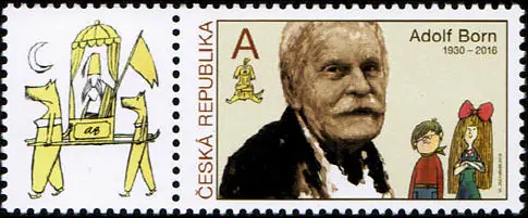 Czeska tradycja produkcji znaczków - Adolf Born (1930 - 2016)