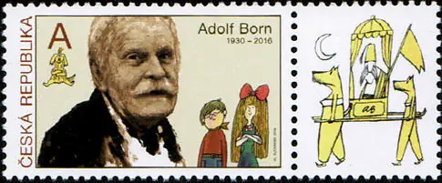 Czeska tradycja produkcji znaczków - Adolf Born (1930 - 2016)