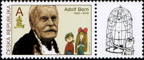 Czeska tradycja produkcji znaczków - Adolf Born (1930 - 2016)