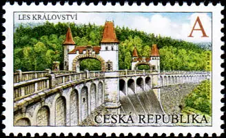 Zabytki techniki: Zapora wodna Les Království