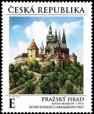 Sztuka - Zamek Praski w porach roku, Adolf Absolon (ur. 1937)