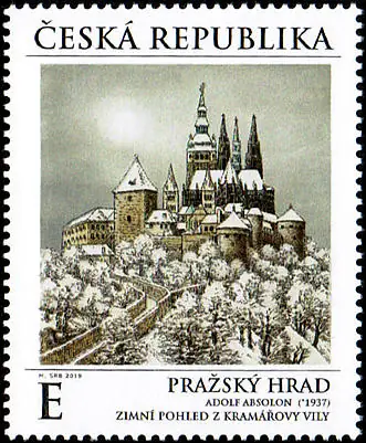 Sztuka - Zamek Praski w porach roku, Adolf Absolon (ur. 1937)