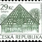 Znaczki obiegowe – Architektura Ludowa - Salajna
