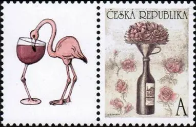 Bukiet - znaczek z dodatkowymi przywieszkami do personalizacji