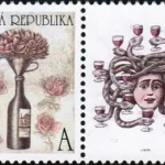 Bukiet - znaczek z dodatkowymi przywieszkami do personalizacji