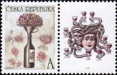 Bukiet - znaczek z dodatkowymi przywieszkami do personalizacji