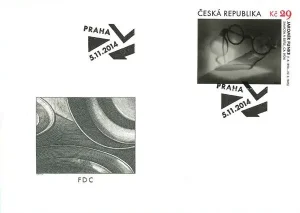 Sztuka - Jakub Schikaneder (1855-1924): Ulica zimą, 1900