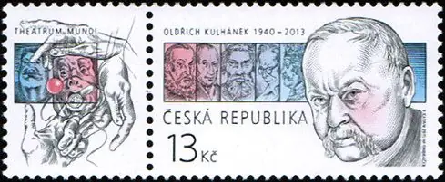 Czeska tradycja produkcji znaczków - Oldřich Kulhánek