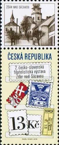 Wystawa Filatelistyczna Czech i Słowacji w Zdziarze nad Sazawą