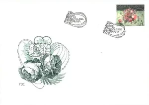 Kompozycje kwiatowe - znaczek z dodatkowymi przywieszkami do personalizacji